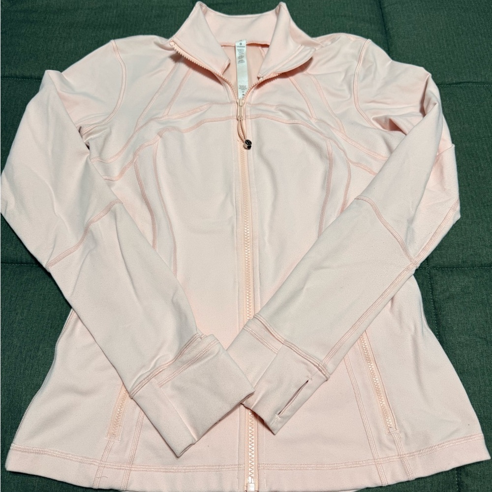 Lululemon athletica Full-Zip  Define Jacket Size 10 (Ballerina Pink)